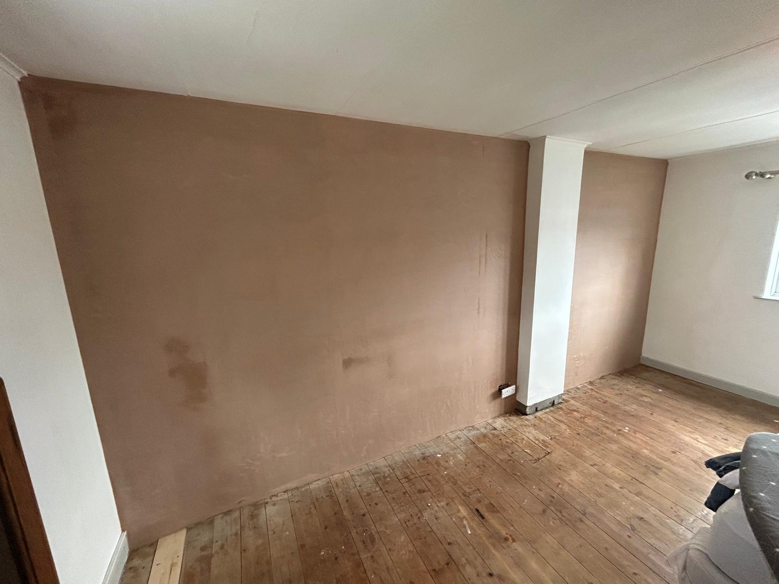 Plastering work